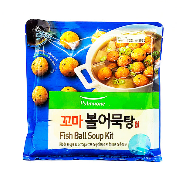 풀무원 꼬마볼 어묵탕 269g (Pulmuone Fish Ball Soup Kit)