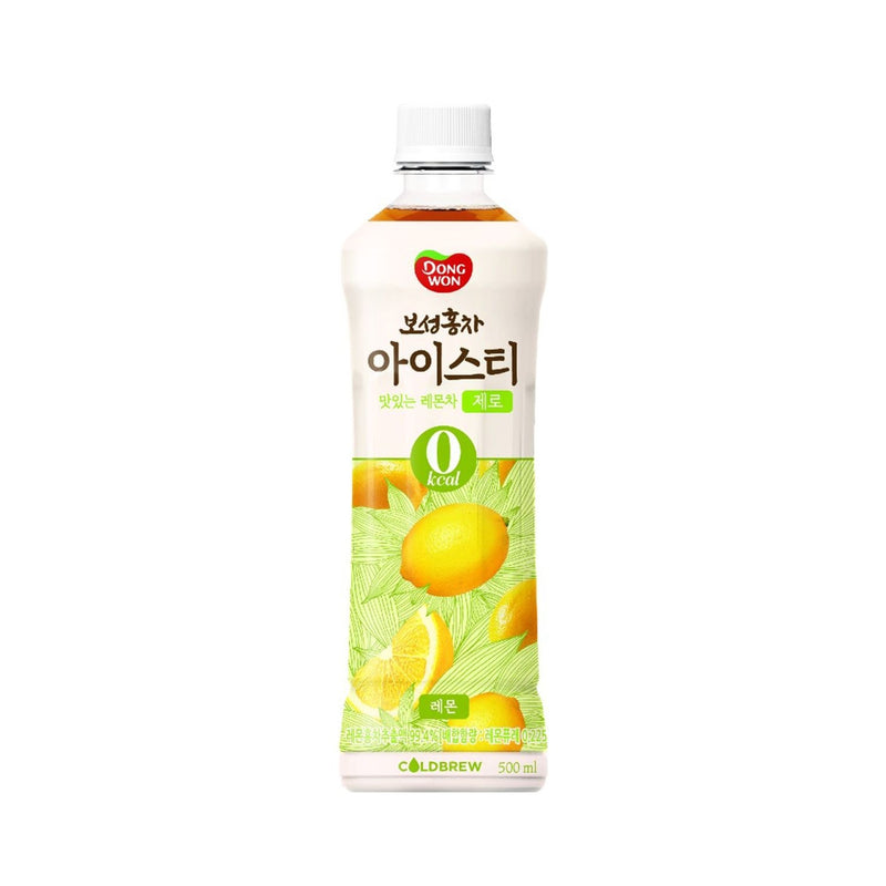 동원 보성 아이스티 제로슈가 (레몬) 500ml (DW BOSUNG ICE TEA Zero Sugar(LEMON) 500ml)