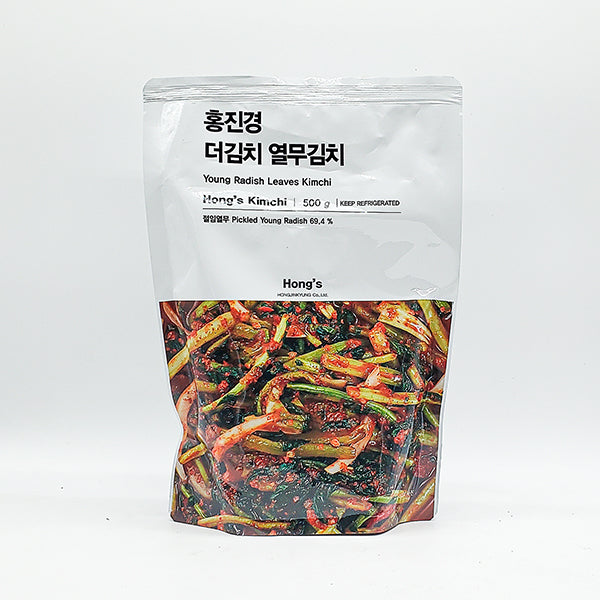 홍진경 더김치 열무김치 500g (Sliced Radish Leaf Kimchi 500g)