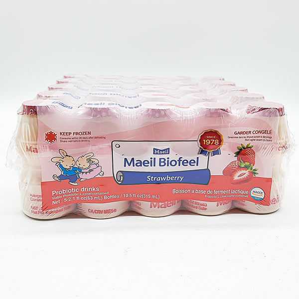 매일 요쿠르트 딸기맛 25개입 (Maeil BioFeel Soft Drink - Strawberry)