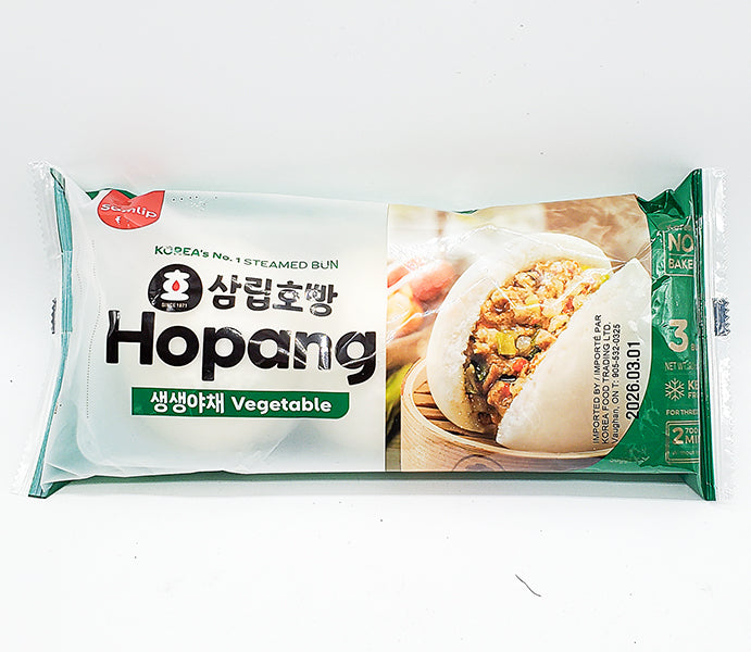 삼립 야채 호빵 85gX3개입,255g (Samlip Vegetable Steam Bun 85gX3Units, 255g)