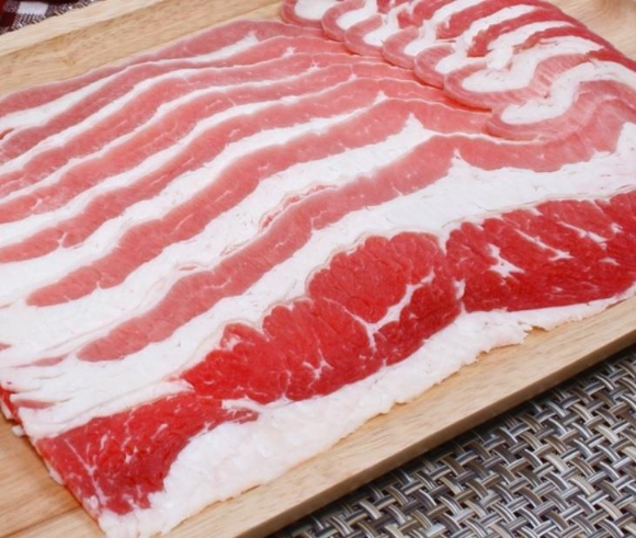 [NEW!!!] 냉동 우삼겹 ($8.99/LB) 1Kg (Frozen Sliced Beef Short Plate 1Kg)