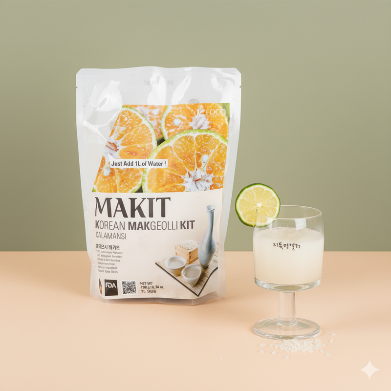 막킷 K-막걸리 깔라만시맛 (Makit Calamansi Makgeolli Kit)