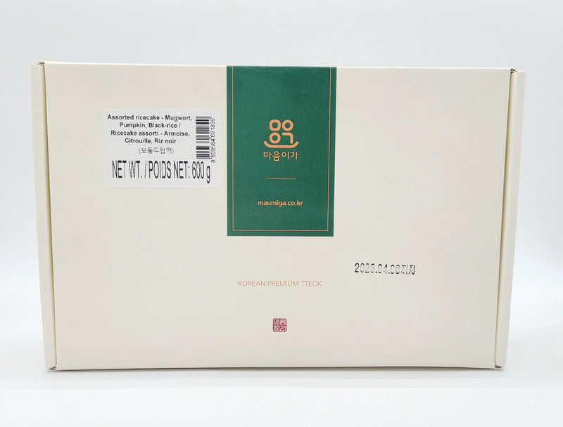 마음이가 모듬 두텁떡 600g (개별 포장 12개입) (Maeumiga Assorted Duteop Tteok 12Pcs)
