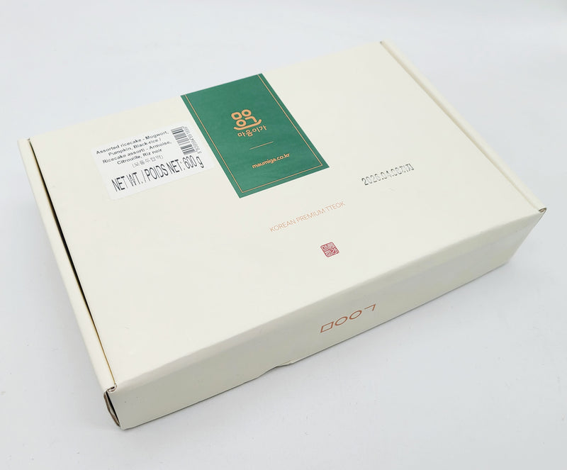 마음이가 모듬 두텁떡 600g (개별 포장 12개입) (Maeumiga Assorted Duteop Tteok 12Pcs)