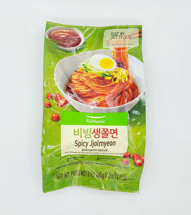 [풀무원 입점기념 10% 할인] 풀무원 비빔 생쫄면 460g (Pulmuone Spicy Jjolmyeon)