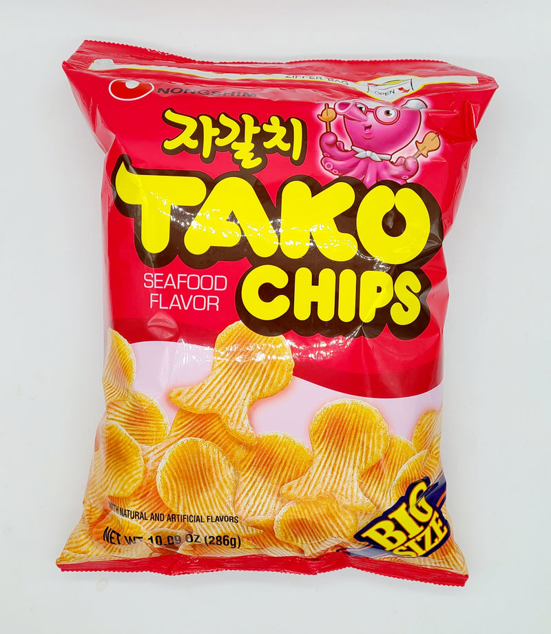 농심 자갈치(타코칩) 286g (Nongshim Jagalchi - Tako Chips)