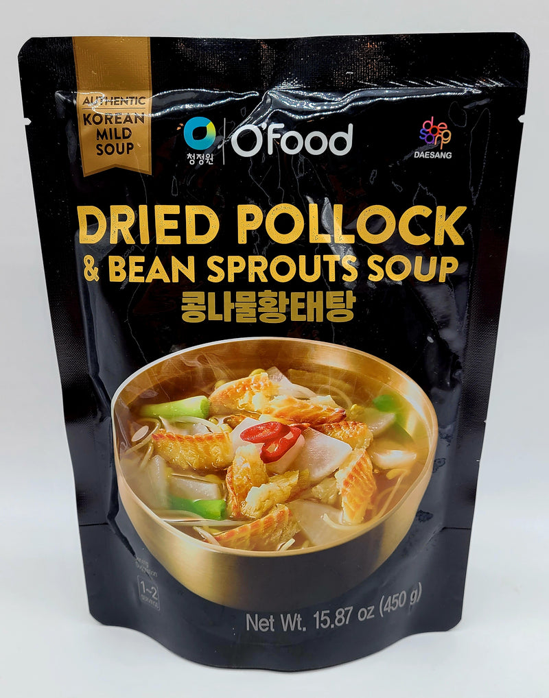 [30% 할인] 청정원 콩나물 황태탕 450g (Chung Jung One Dried Pollack Soup)