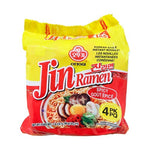 오뚜기 진라면 매운맛 멀티 120g X 4팩입 (Ottogi Jin Ramen Spicy 120g x 4packs)