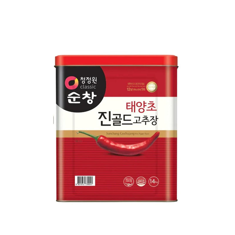 청정원 순창 태양초 진골드 고추장 14Kg (캔)