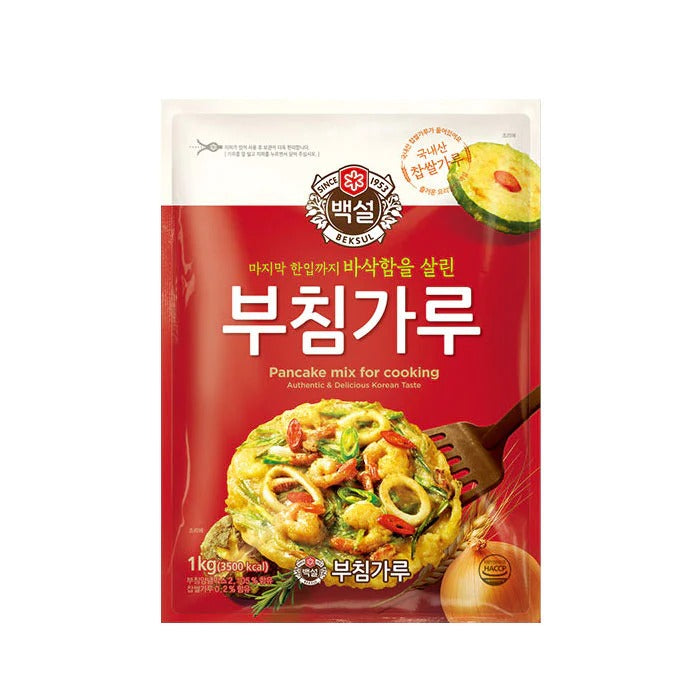 백설 부침가루 1Kg (Baeksul Korean Pancake Mix 1kg)
