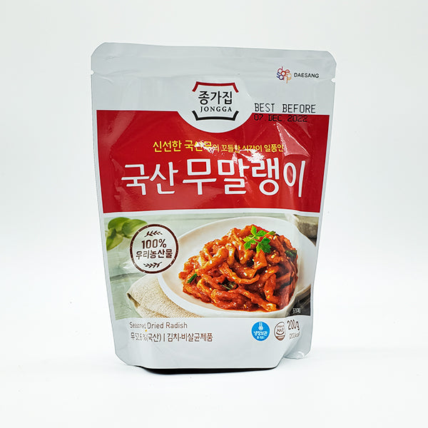 [종가집] 무말랭이 200g (Jongga Drided Radish Kimchi 200g)