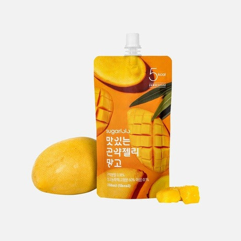 슈가로로 맛있는 곤약젤리 망고 150g (Sugarlolo Delicious Konjac Jelly Mango 150g)