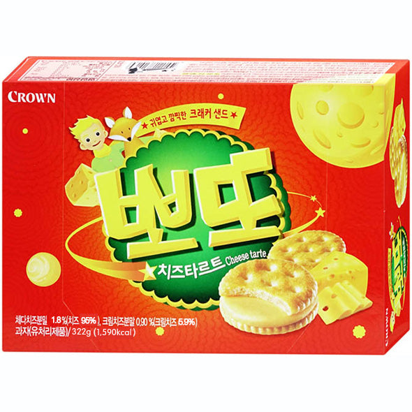 [20% 할인] 크라운 뽀또 322g (CROWN POTEAU CHEESE FLAVOR 322G)