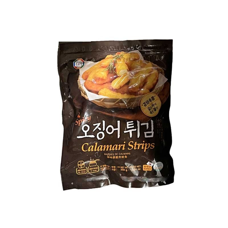 수라상 매콤 오징어 튀김 350g (Surasang Spicy Calamari Strips 350g)