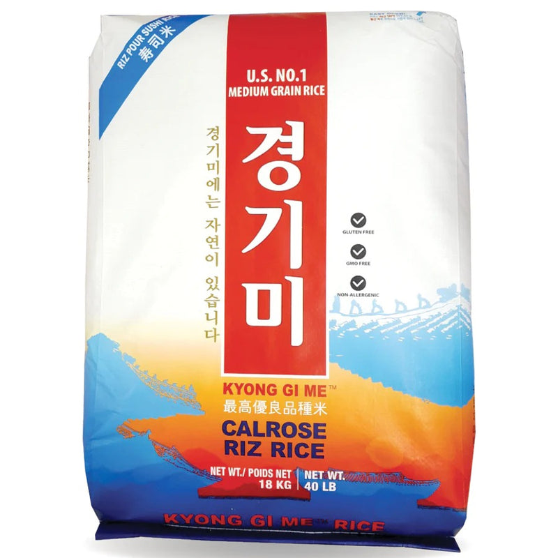 [Special Price!!!] 2024년 햅쌀 경기미 40lb (NewCrop Kyong Gi Me Rice 40lb)