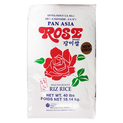 [2023년 햅쌀] 장미쌀 40lb (Rose Rice New Rice 40lb)