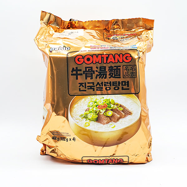 팔도 진국 설렁탕면 4팩입 (Paldo Gomtang Noodle)