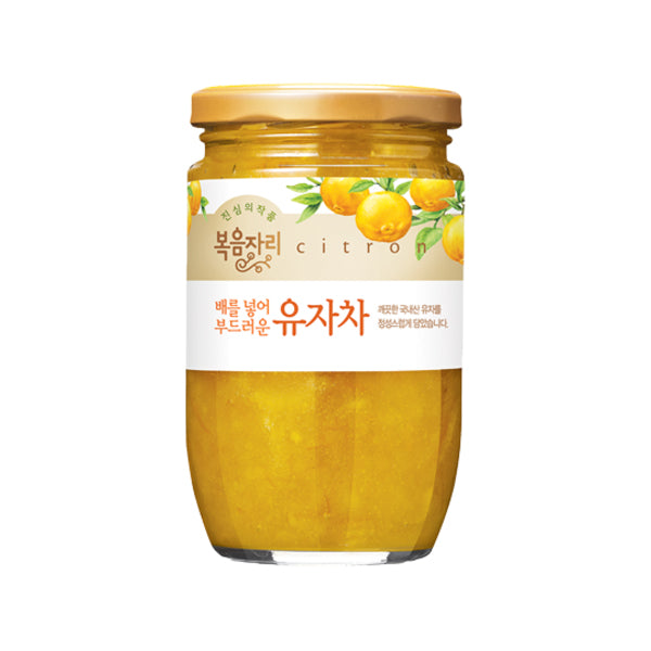 [유통기한 임박 50% 할인] 복음자리 유자차 480g (Korean Citron Tea 480g) / - BEST BY : July.26.2024
