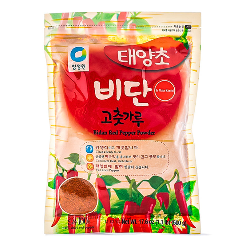 청정원 태양초 비단 고춧가루 5LB (김치용)