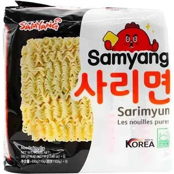삼양 사리면 110g 5팩입 (Samyang Plain Noodle Multi)