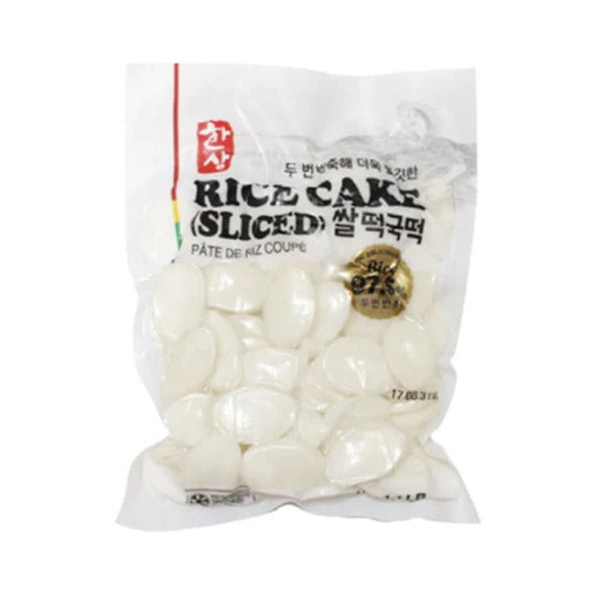 [30% 할인] (냉동)한상 두번반죽한 쫄깃 쌀 떡국떡 500g (Hansang Rice Cake 500g)