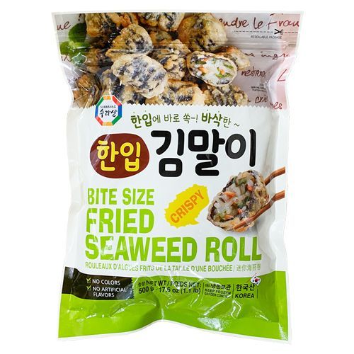 한입 김말이 500g (Bite Size Fried Seaweed Roll 500g)