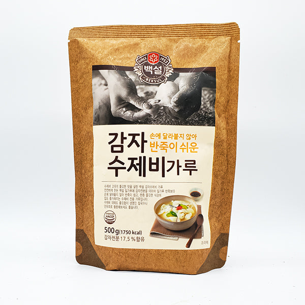 백설 감자 수제비 가루 500g (Baekseol Potato Sujebi Powder 500g)