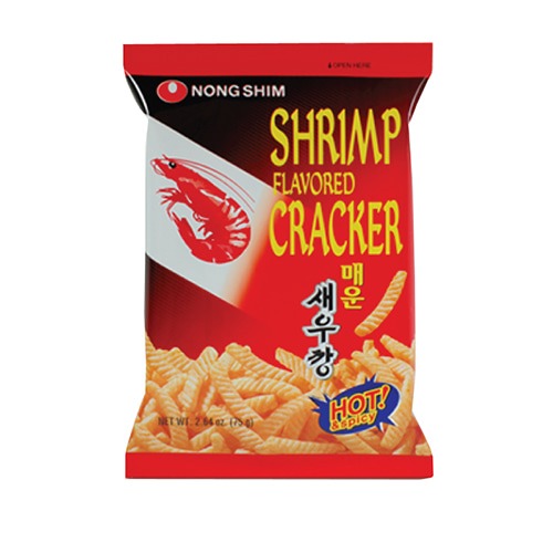 농심 매운 새우깡 75g (Nongshim Shrimp Flavored Cracker Spicy 75g)