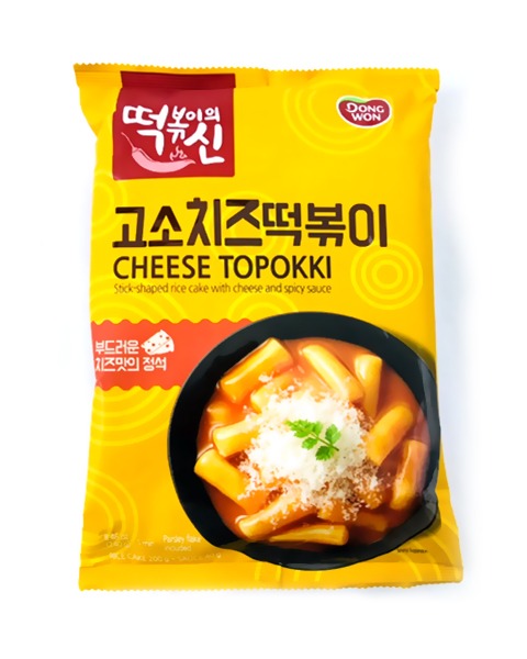 동원 떡볶이의신 고소치즈 떡볶이 2인분 240g