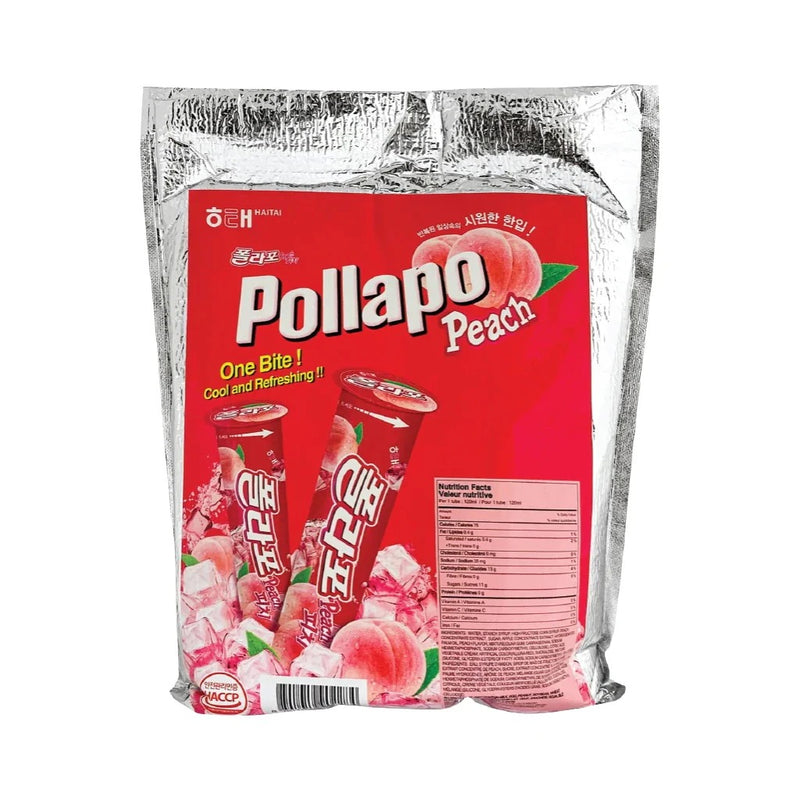 해태 폴라포 피치 5개입 (Haitai Pollapo Peach Flavor Ice-cream 5 Unit)