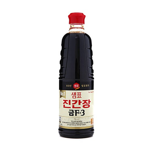 샘표 진간장 금 F-3 860ml (Sampyo Dark Soy Sauce F-3 860ml)