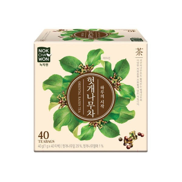 녹차원 헛개나무 차 40티백 (Nokchawon Herb Tea)