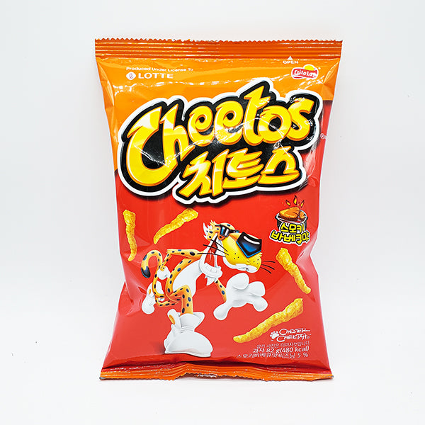 롯데 치토스 스모키 바베큐맛 82g (Lotte Cheetos BBQ Flavor)